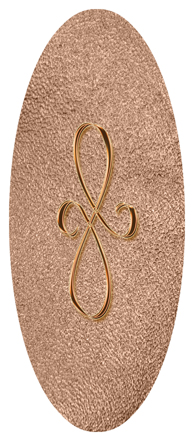 Copper Scroll Shimmer Bronze